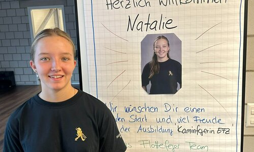 Herzlich Willkommen Natalie